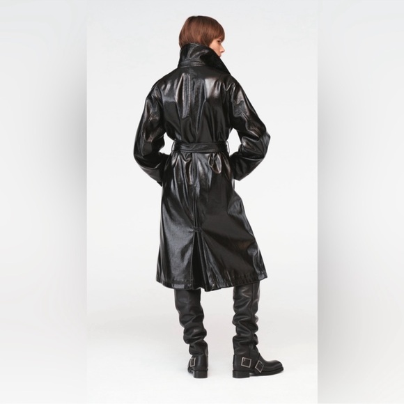 Zara X STEVEN MEISEL BELTED TRENCH - Picture 5 of 8